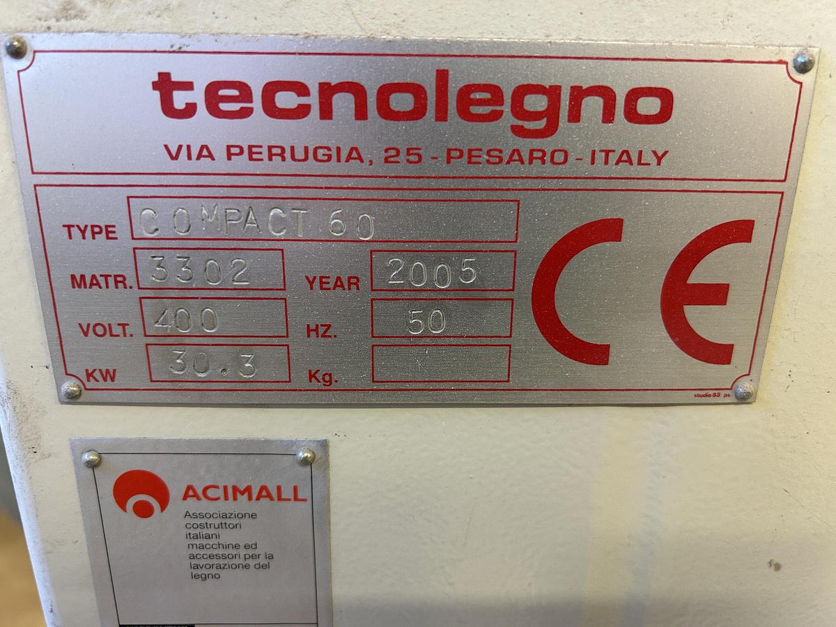 Used Ponceuse de chants Tecnolegno Compact 60