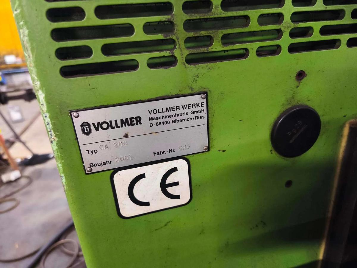 Used Affuteuse Vollmer CA200