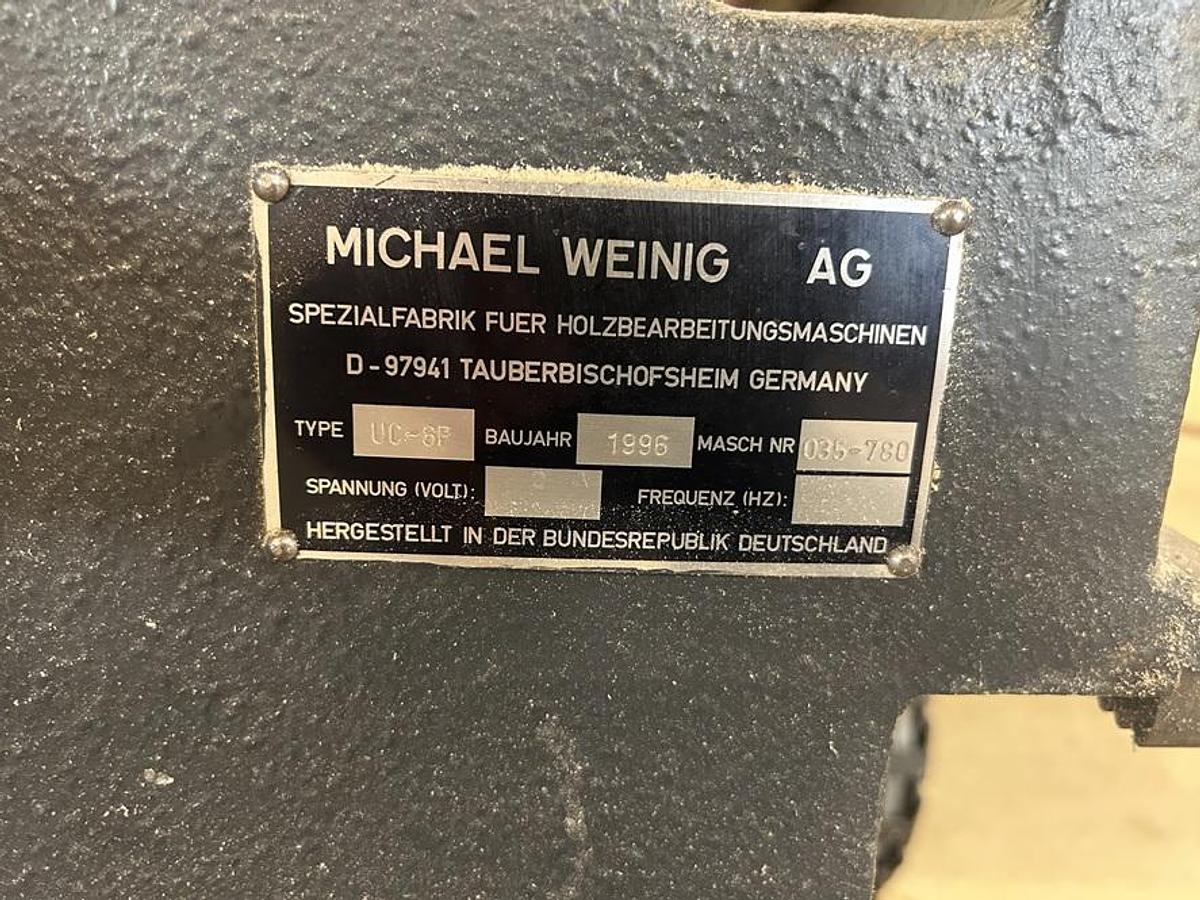 Used Centre d'usinage WEINIG UNICONTROL 6