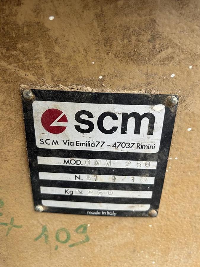 Used Mortaiseuse à chaine SCM OMM 250
