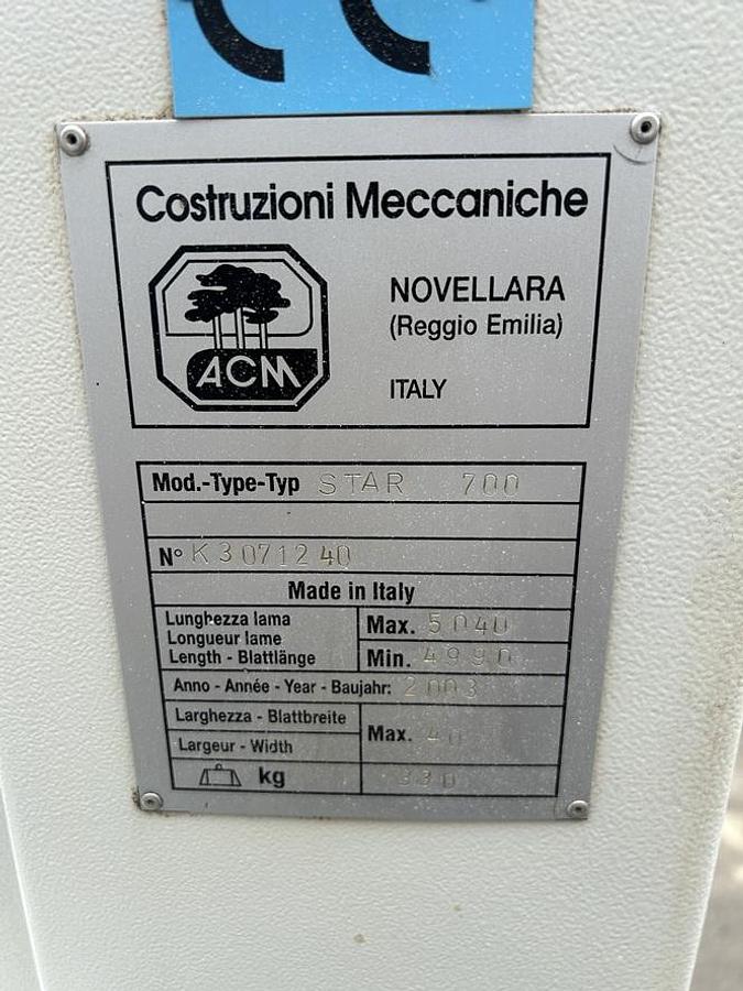 Used Scie à ruban ACM STAR 700
