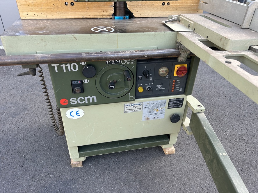 Used Toupie tenonneuse SCM T110