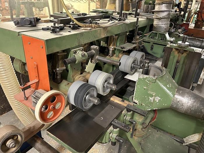 D'occasion Moulurière Weinig U22N + Introducteur ZIWO