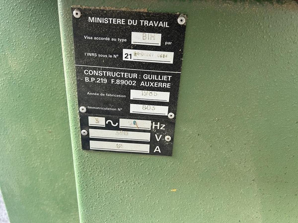Used Scie circulaire inclinable Guilliet