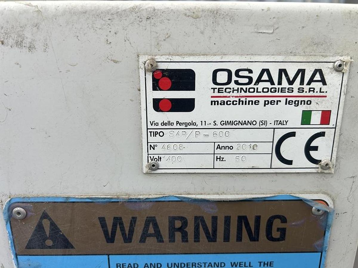 Used Encolleuse OSAMA S4R/P-600