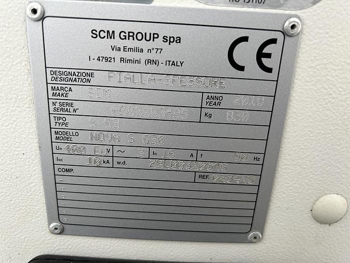 D'occasion Raboteuse SCM NOVA S630