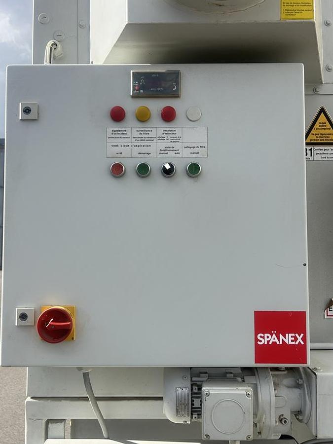 Used Filtration + presse à briquettes SPANEX SHB 40K2