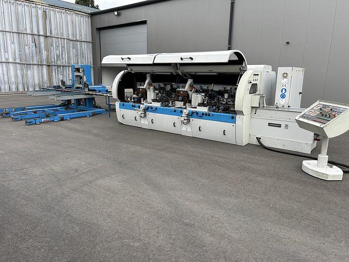 Used Moulurière Leadermac Speedmac 826 + Empileur Sheitek