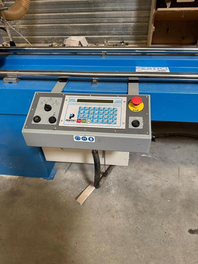 Used Scie double commande numérique PERTICI IP403
