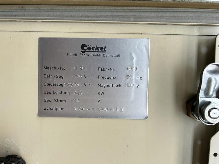 D'occasion Affuteuse de fers Gockel G40EL