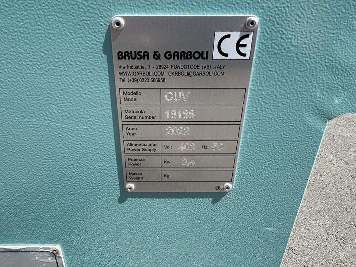 Used Arrondisseuse BRUSA GARBOLI TV65 + chargeur automatique CUV