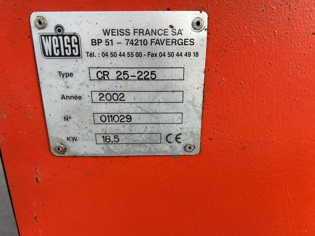 Used Broyeur à déchets WEISS CR25-225
