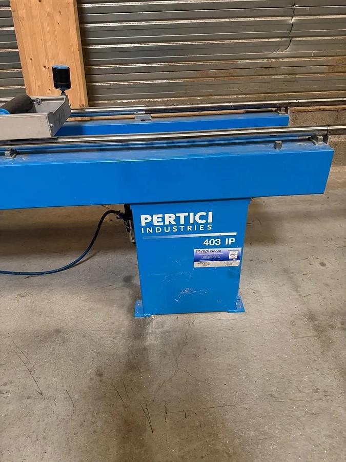 Used Scie double commande numérique PERTICI IP403