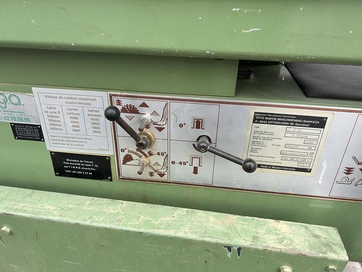 Used Scie à format Martin T72