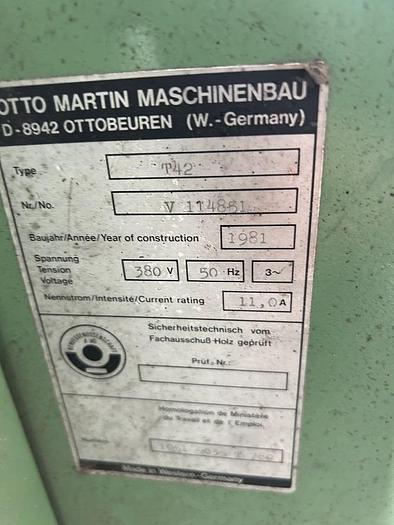 Utilisé Raboteuse Martin T42