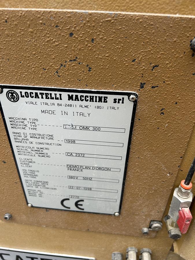 Used LOCATELLI OMK 300