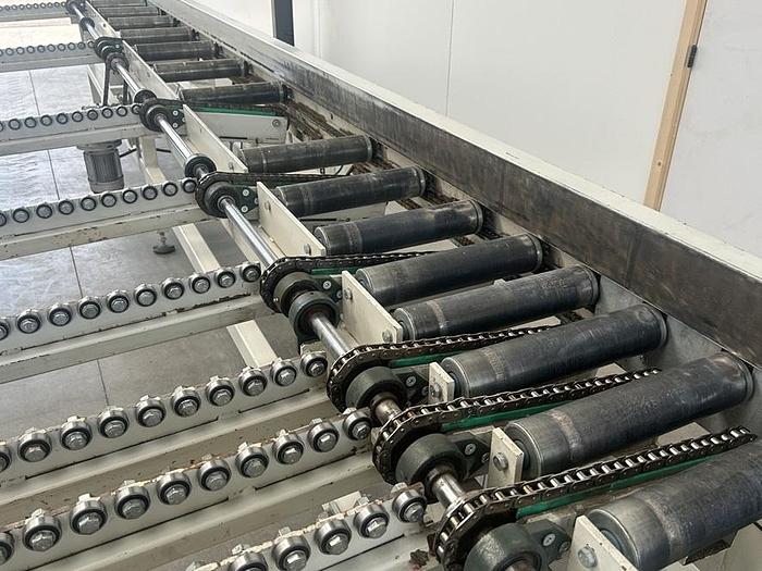 D'occasion Mécanisation sortie automatique moulurière