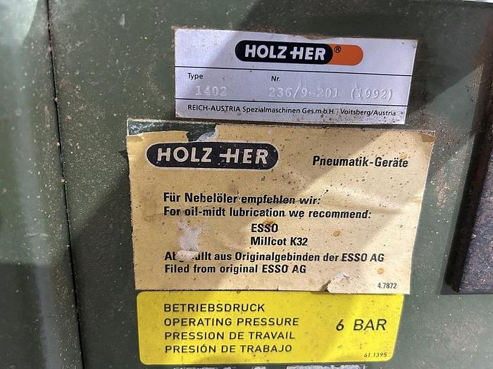 Utilisé Plaqueuse de chants Holz-Her 