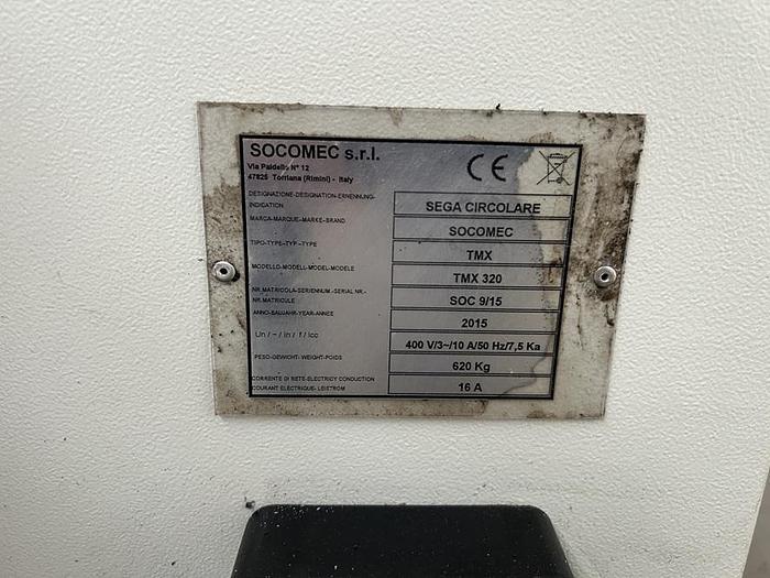 Used Scie à format SOCOMEC