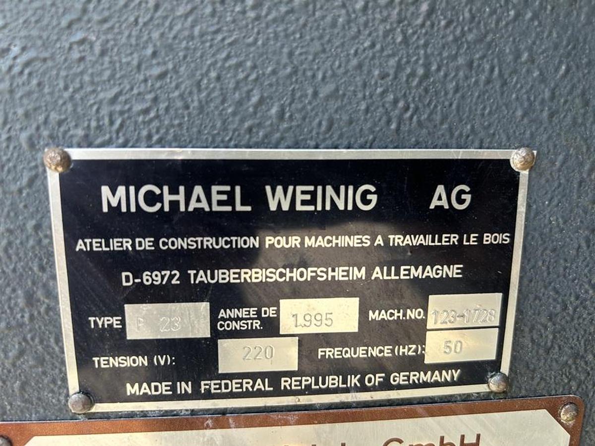 Used Moulurière Weinig Profimat 23