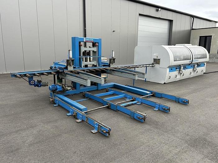Used Moulurière Leadermac Speedmac 826 + Empileur Sheitek