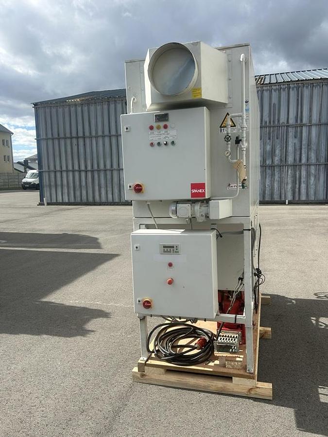 Used Filtration + presse à briquettes SPANEX SHB 40K2
