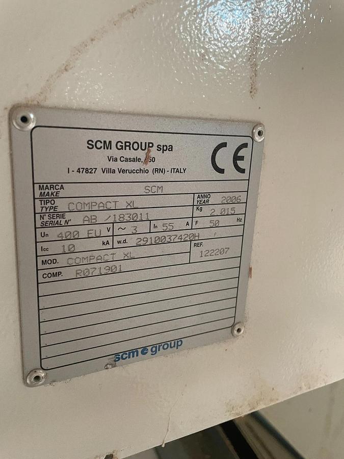 Used Moulurière SCM COMPACT XL