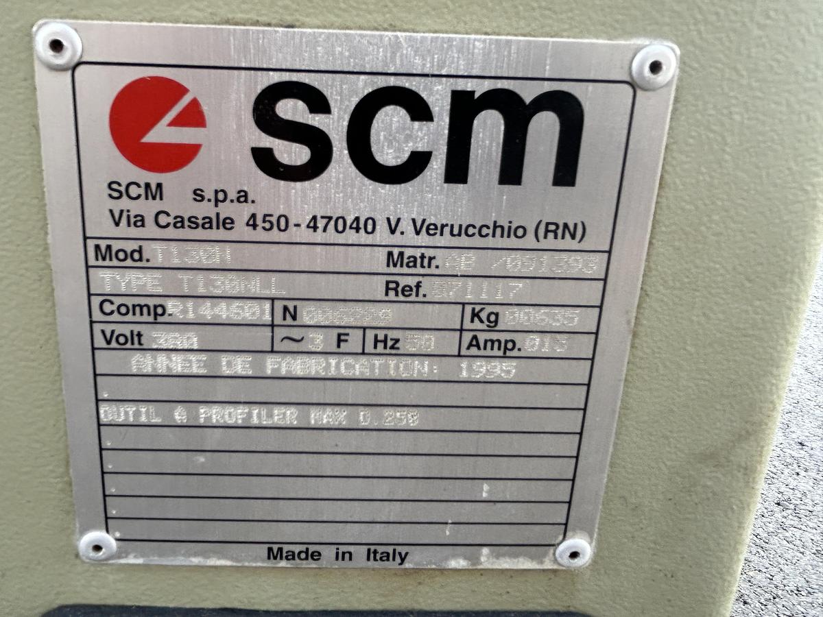 Used Toupie SCM T130NLL