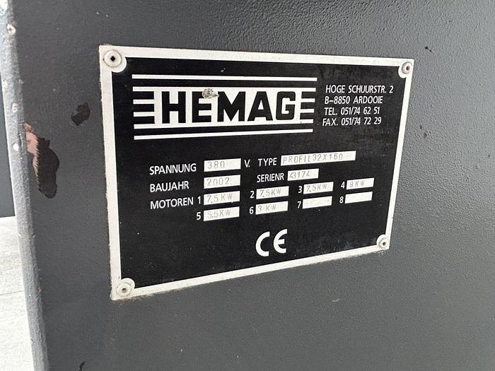 D'occasion Moulurière HEMAG 320/160mm