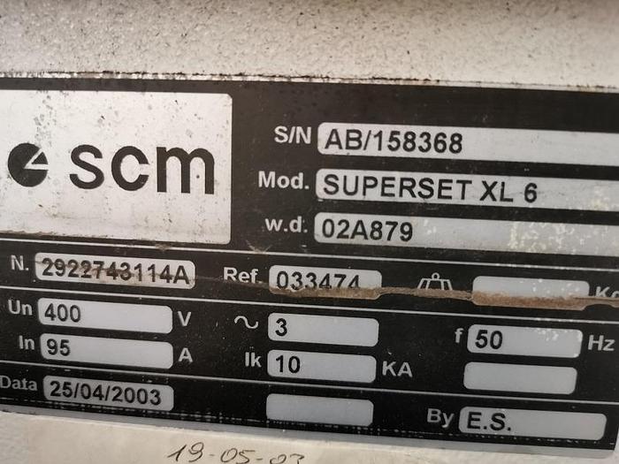 Utilisé Moulurière SCM SUPERSET XL