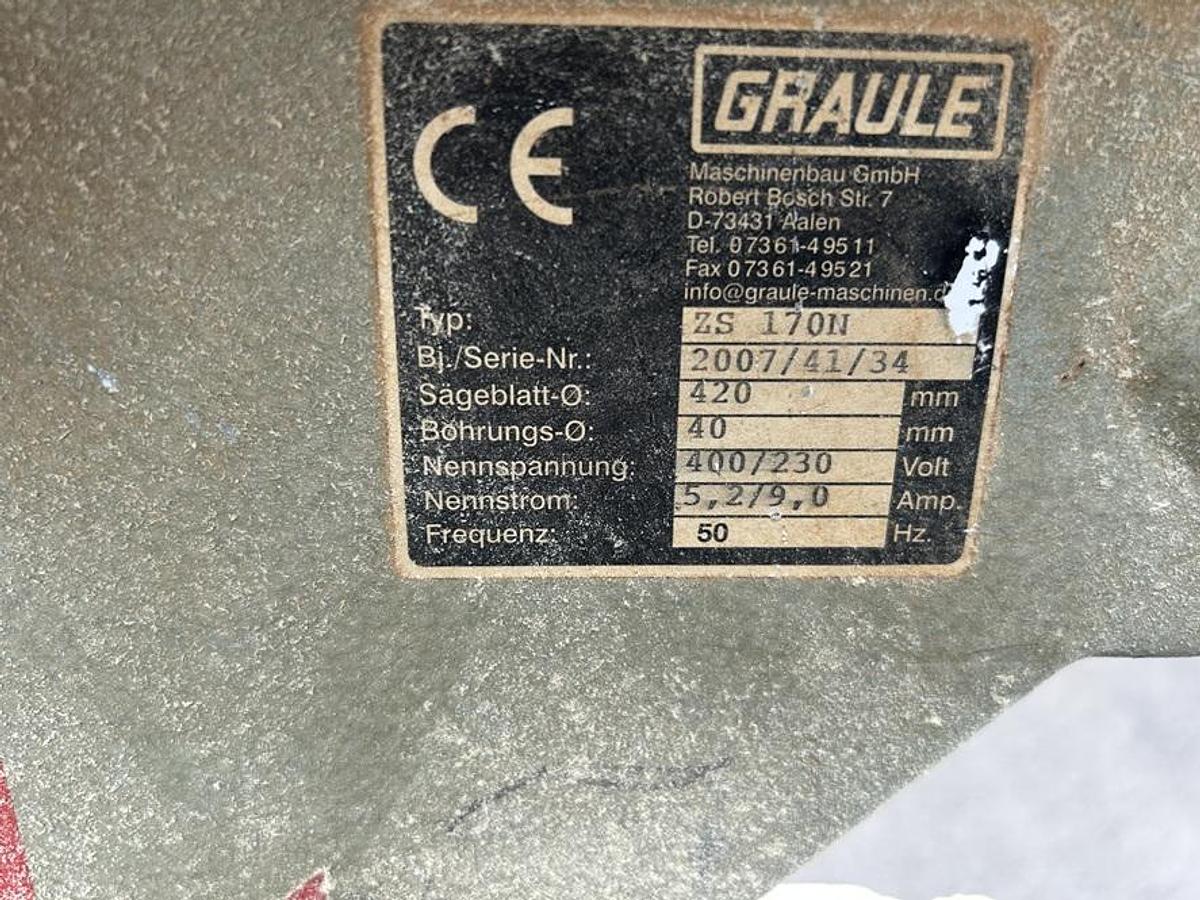 Used Scie radiale Graule 