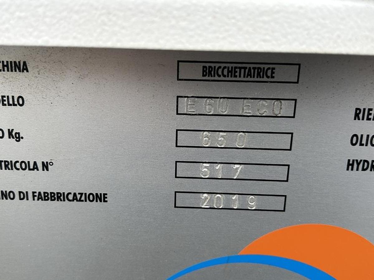 Used Presse à briquettes PRODECO E60 ECO