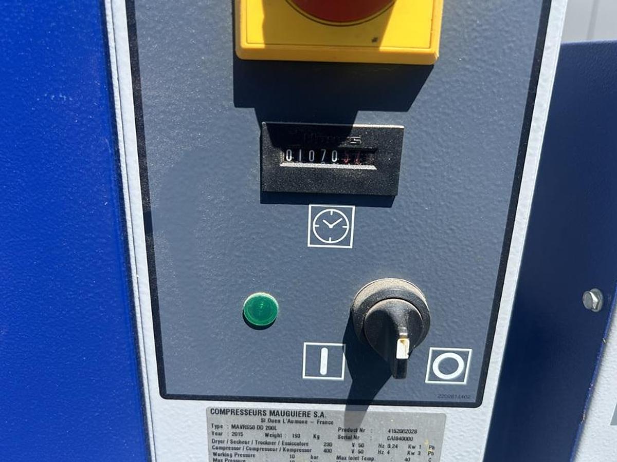 Used Compresseur MAUGIERE 50DD 200L