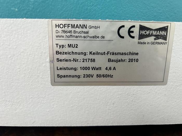 D'occasion Fraiseuse HOFFMAN MU2