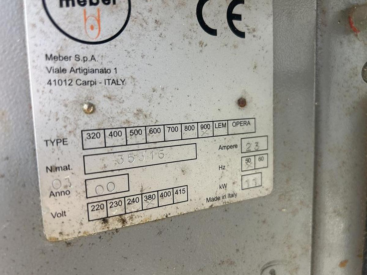 Used Scie à ruban dédoubleur MEBER900