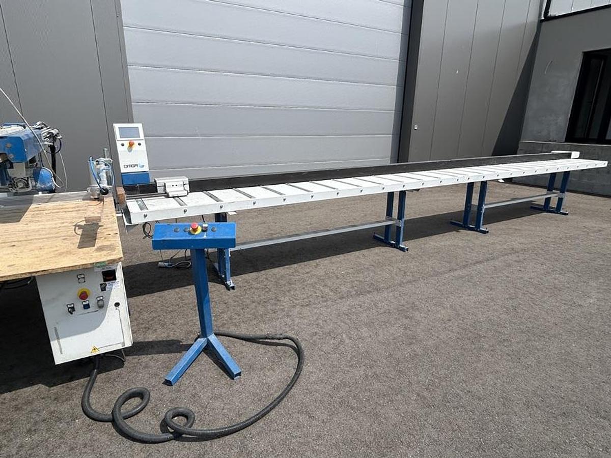 Used Scie radiale OMGA 1350/7 + Buttée FP6700DX