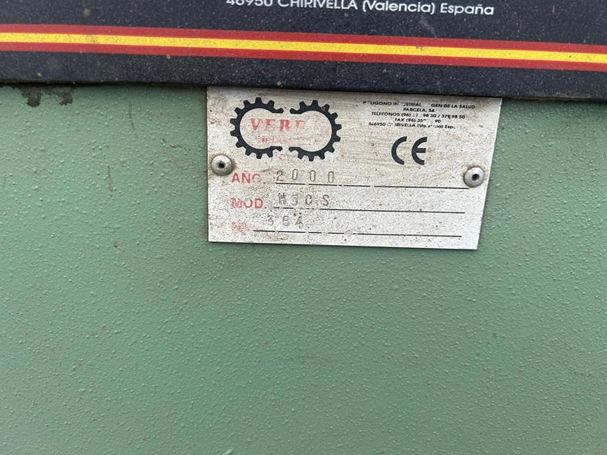 Used Presse rotative hydraulique 3 faces Verdu