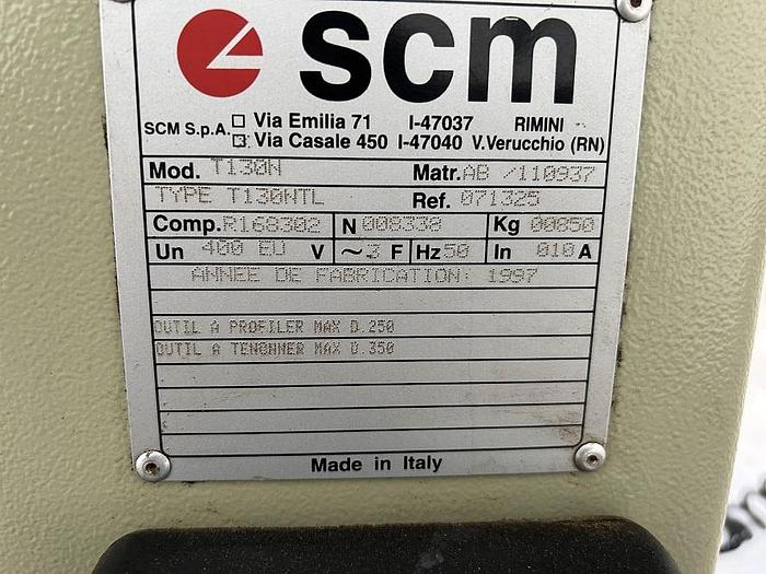 Utilisé Toupie Tenonneuse SCM T130 NTL