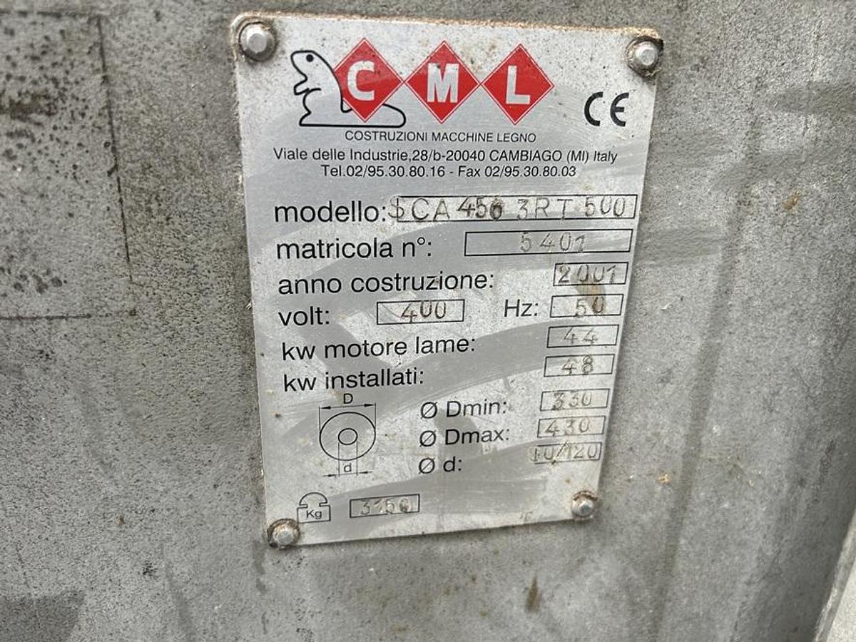 Used Scie multilames CML SCA 450 3 RT500 avec 3 lames mobiles