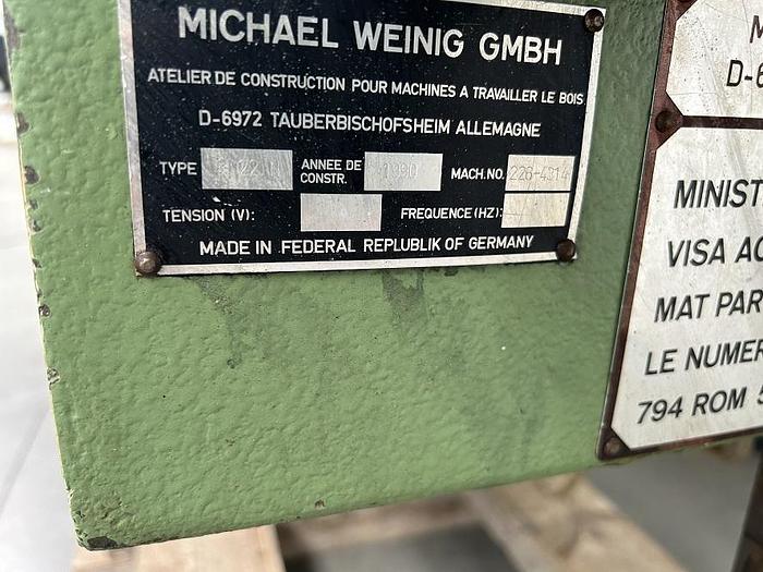 Utilisé Moulurière WEINIG PROFIMAT 22N