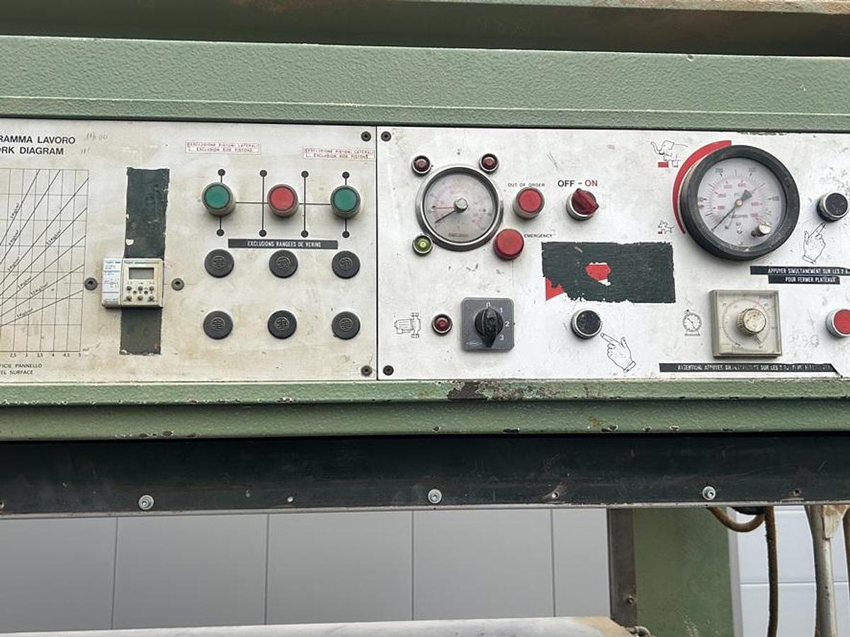 Used Presse à plaquer ITALPRESSE UT-8 35-13