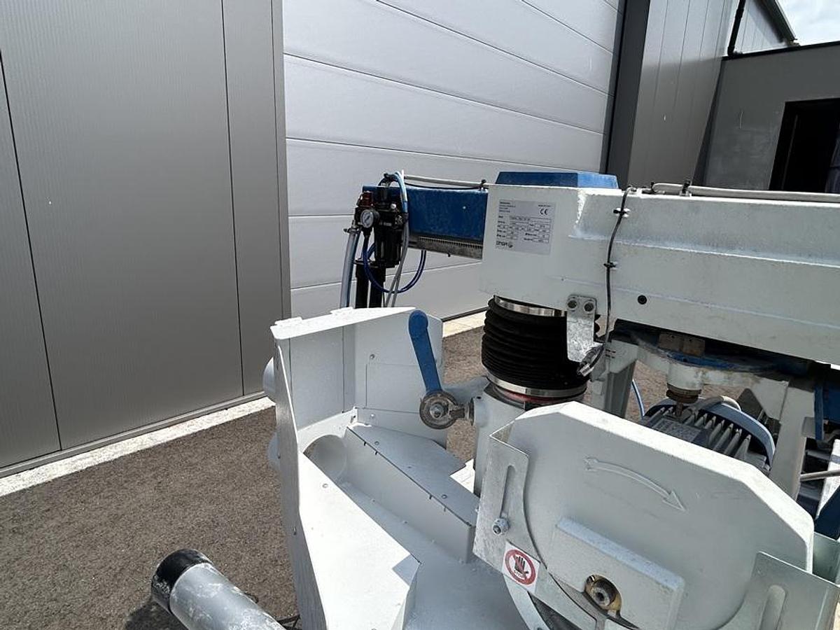 Used Scie radiale OMGA 1350/7 + Buttée FP6700DX
