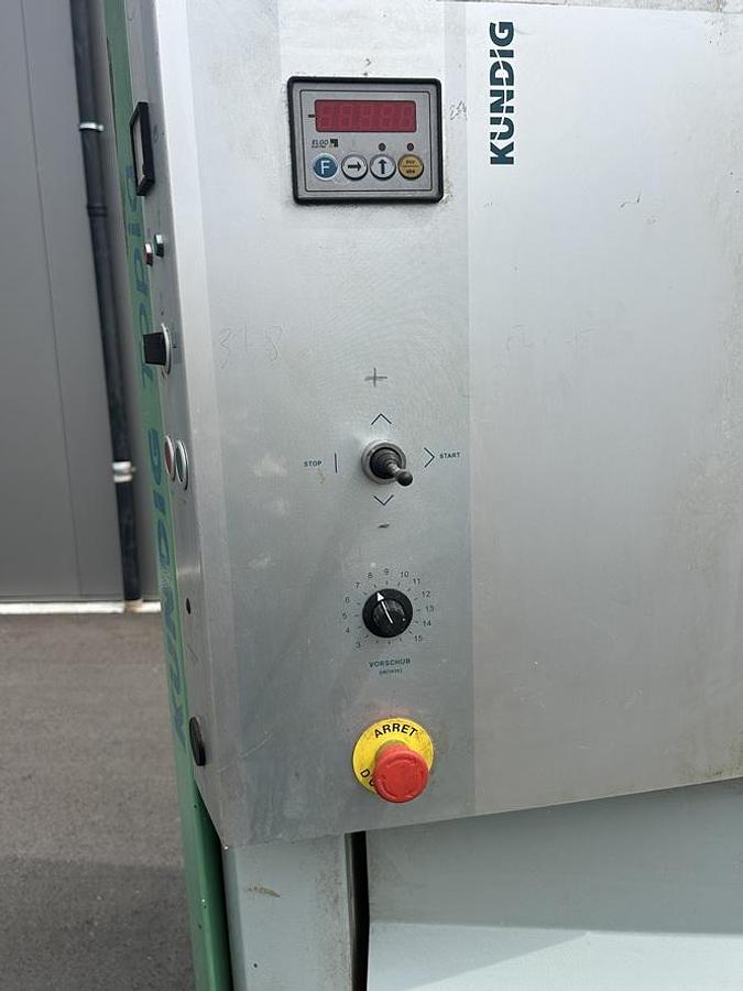 Used Ponceuse large bande KUNDIG TOPIQ 1100