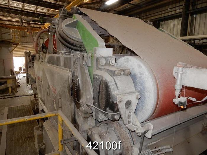 Used 1.2 Meter Wet Lap Machine With Outfeed Conveyor for Bales #42100