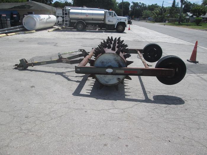 Used 8' Powell Pull Behind Aerator