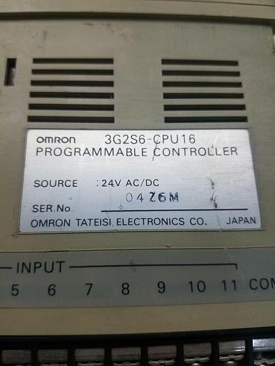 Used OMRON 3G2S6-CPU16