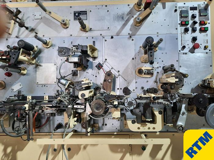 Used (4) LOESCH Logomat CHEWING GUM STICKPACK WRAPPERS