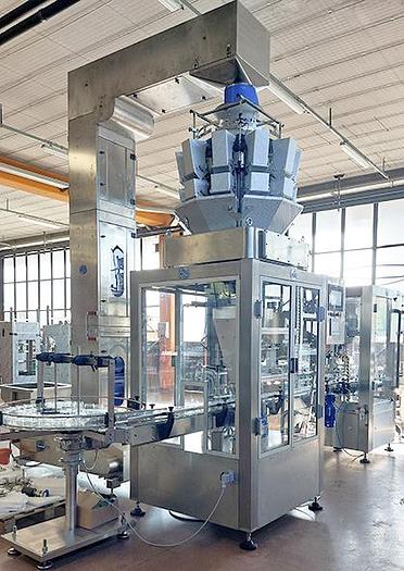 Linea per riempimento, tappatura ed etichettatura per caramelle liquirizie - RTE2U CANDY 