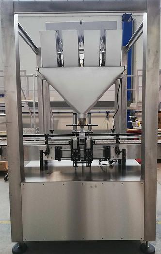 Linea di soffiatura, riempimento, tappatura con sigillo per caffè istantaneo - RTS2U