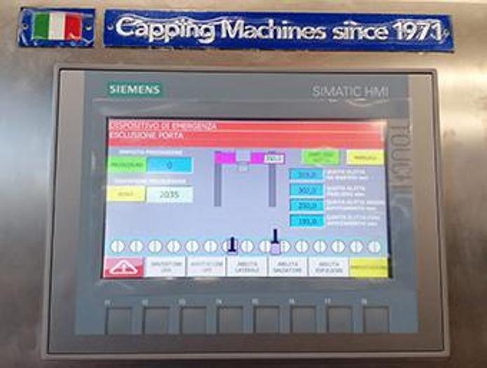 Linea di soffiatura, riempimento, tappatura con sigillo per caffè istantaneo - RTS2U